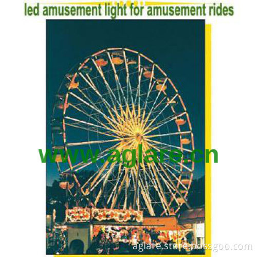 rgb 8pcs 5050SMD AC24V E14 led fun amusement lighting for ride